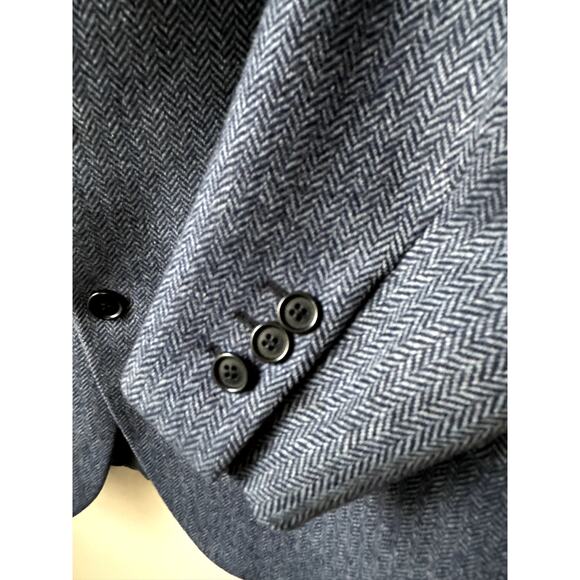 Davide Cenci Blazer Jacket 100% Pure Wool 3 Buttons Pockets Mens Good condition - Picture 3 of 11